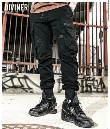 DIVINER 카고 조거 팬츠