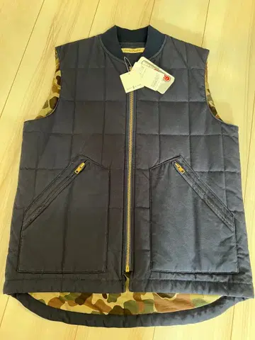 네이비 퀼팅 다운 베스트 JOURNAL STANDARD 새상품