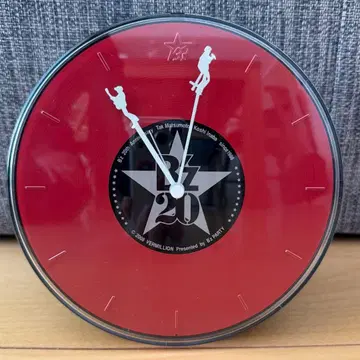 [작동 확인 완료] B'z 20주년 팬클럽 한정판 알람 시계