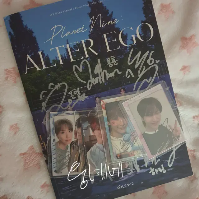 희귀원위 동명위주 굿즈 일괄 판매) 강현용훈기욱키아하린싸폴싸인앨범비몰소