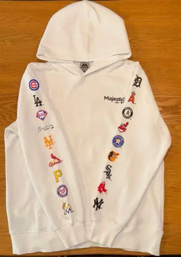 마제스틱 MLB 맨투맨 후드티 M