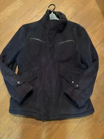 블랙 남성용 스웨이드풍 캐주얼 자켓 어반 컬렉션