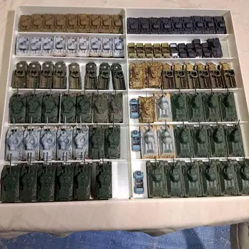 미니 탱크 트랙 모델 세트 D