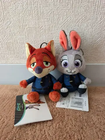 디즈니 주토피아 직업 봉제 인형 주디 닉