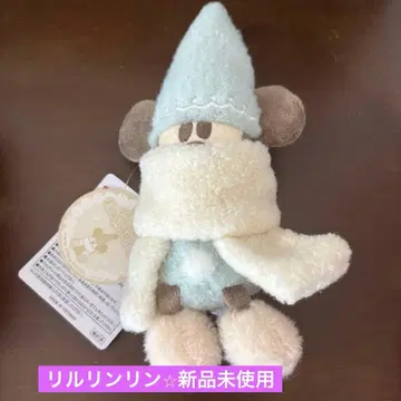 오늘 한정 판매 릴린린 인형 배지 파랑 스카이블루