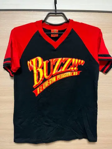 [ 미사용 새상품 ] B'z 1995 BUZZ 투어 T셔츠