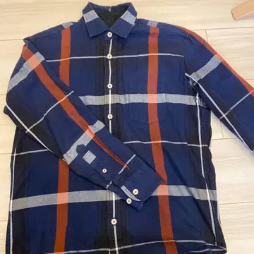 BLACK LABEL 체크 무늬 긴팔 셔츠 S