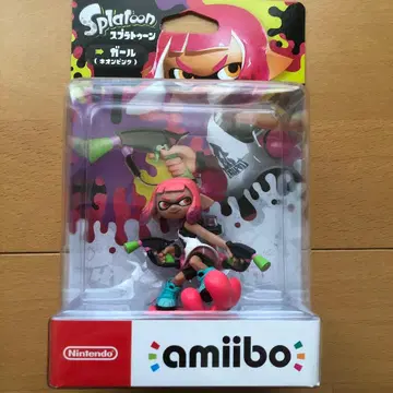 Splatoon 스프라툰 걸 네온 핑크 amiibo