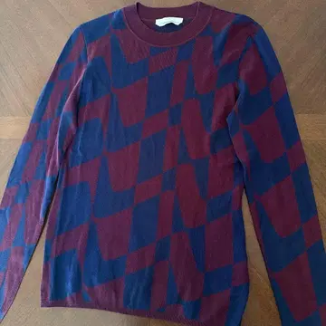 HUGO BOSS 니트 레드 블루