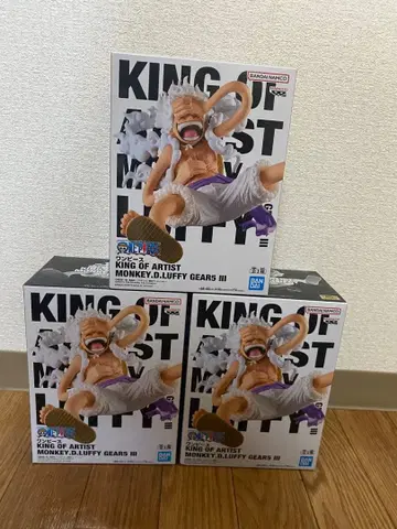 원피스 KING OF ARTIST 루피 3체 세트