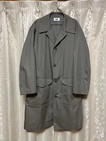 UNIQLO U 23SS 오버 사이즈 스텐카라 코트 L 카키