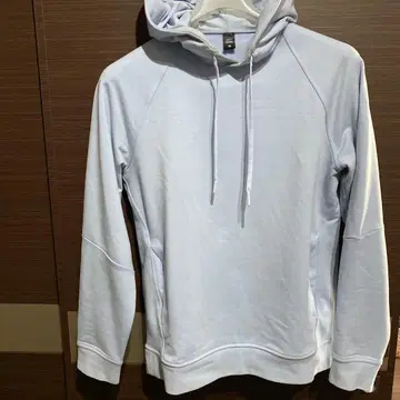 룰루레몬 라이트 블루 후드 부착 후드티 XS/S