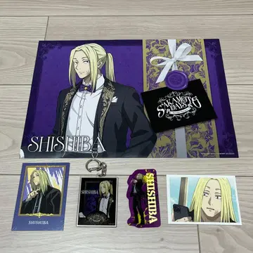 사카모토 데이즈 칸자키 카페 런치 매트 아크릴 키링 장면 사진