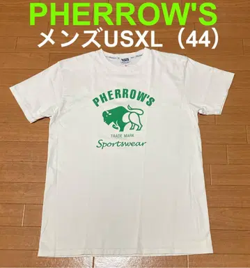 PHERROW'S 스테디셀러 트레이드 마크 T셔츠 사이즈 44 USXL