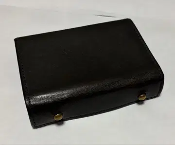 m+(엠피우) 남성용 가죽 컴팩트 지갑