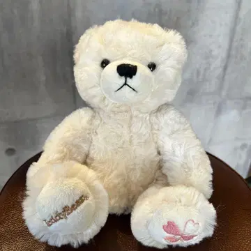 Jwell 곰 모양 봉제 인형 화이트