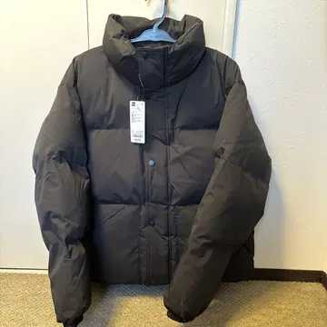 GU 웜 패디드 스탠드 블루종 다운 자켓 아우터 L