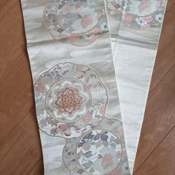 꽃무늬 후쿠로 오비 후리소데 성인식