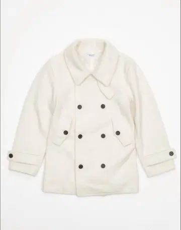 smyeon Middle shaggy coat White