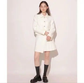 단시간 1회 착용! 2025ss 리랜드트루 플리츠 스코트 사이즈 0