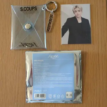 SEVENTEEN 세븐틴 에스쿱스 NEW 미니 파우치