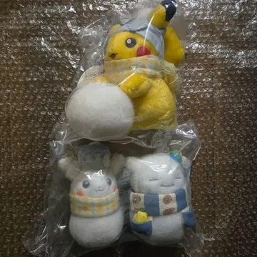 포켓몬 눈사람 봉제 인형 3세트 눈사람
