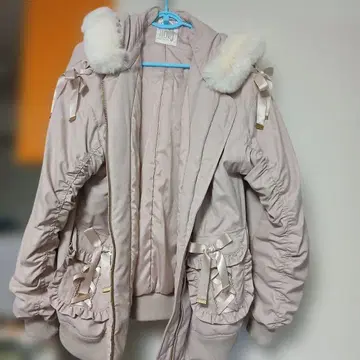 [ Secret Honey ] 레이스업 포켓 MA1풍 블루종