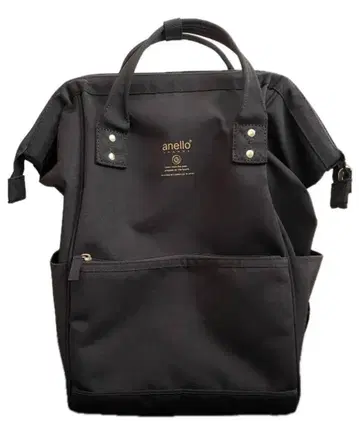 anello GRANDE 금속 프레임 백팩 골드 블랙