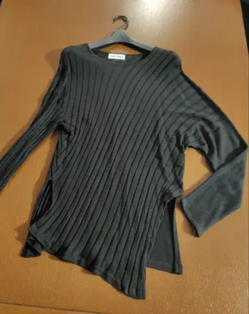 Senso-unico 리브 편직 긴팔 니트