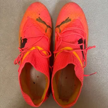 푸마 퓨처 7 얼티밋 HG/AG (레드 x 오렌지) 29cm