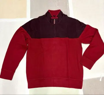 Land's End 하프 지퍼 트레이닝복 남성용 새상품