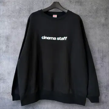 시네마 스태프 맨투맨 트레이닝복 시네마 스태프 XL 덤 포함