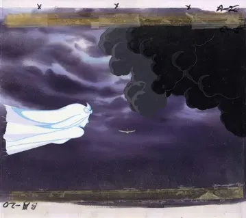 유니코 파이롯트판 유니코 니시카제 애니메이션 셀화