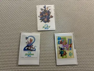 주토피아2 3장 세트(무비체키 x 2장, 무비티켓 x 1장) 사용