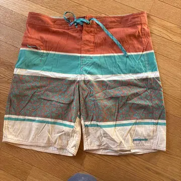 patagonia 기하학 패턴 숏팬츠