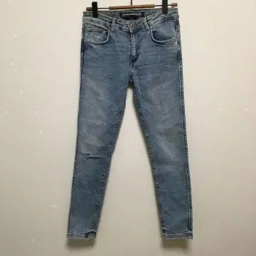 빈티지 ZARA 데님 스트레이트 자라 데님 데미지 스키니
