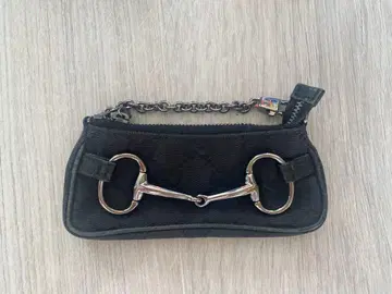 블랙 나일론 코인 케이스