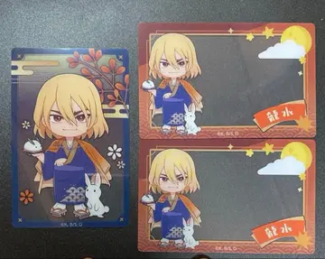 Dr.STONE 달맞이 나나미 류스이 트레이딩 클리어 카드