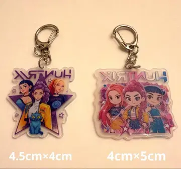 HUNTRIX 아크릴 키링 2세트