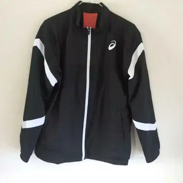 ASICS 윈드브레이커 블랙/화이트