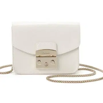[ 새상품급 ] FURLA 화이트 숄더백