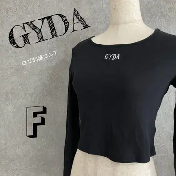 미사용 새상품 제이다 롱T 상의 티셔츠 로고티셔츠 숏 기장 자수