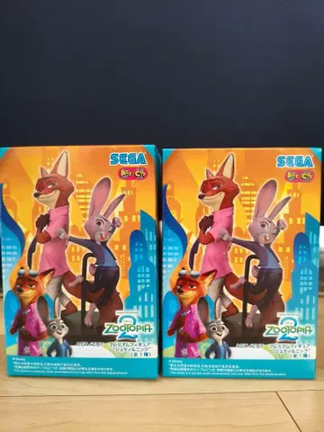 주토피아2 ACT/CUT 프리미엄 피규어 주디 & 닉