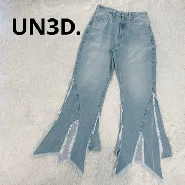 UN3D. 아쓰리드 아지메 데님 팬츠 34