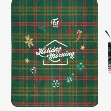 TWICE 팝업 담요 트레이딩 카드 없음