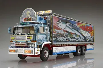 No.2 1/32 제일 별 열풍 5000킬로 아오시마 트럭 야로 프라모델