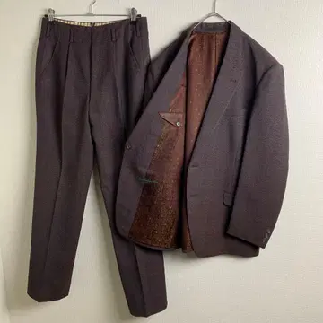 셋업 수트 보르도 멜란지 레어 컬러 안감 올 패턴 멋짐 성인식