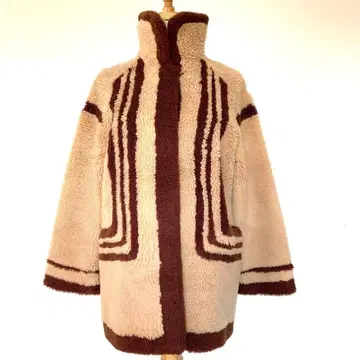 bite bear 비트베어 무스탕 자켓 코트 베이지 브라운 M