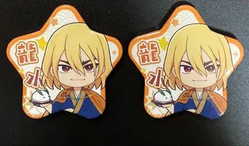 Dr.STONE 달맞이 나나미 류스이 별 모양 캔뱃지