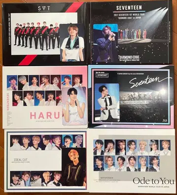 SEVENTEEN 세븐틴 라이브 Blu-ray 원반 6세트